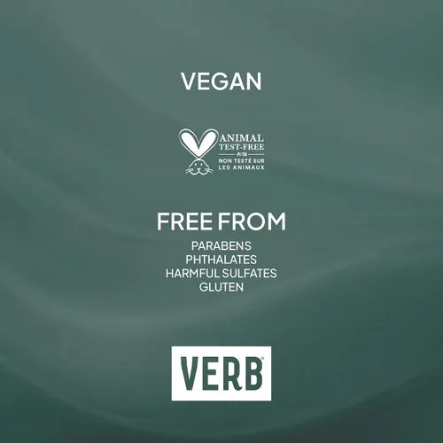 Vista 9 de VERB Ghost Primer protector de calor - Infundido con aceite de morgina - Crema de peinado de calor para control de encrespamiento - Vegano, sin