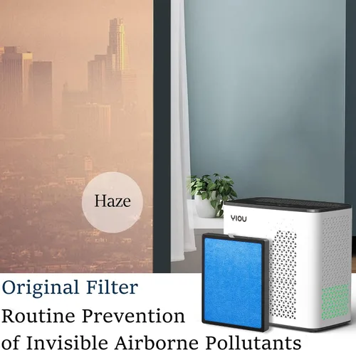 Vista 5 de Purificadores de aire para el hogar, habitación grande de hasta 547 pies cuadrados, filtro de aire True HEPA H13 de 20 dB, limpiador de olores