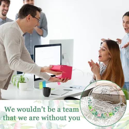 Vista 4 de Yinder Regalos de agradecimiento para mujeres, regalos de apreciación navideños para compañero de trabajo, empleado, enfermera, maestro, despedida