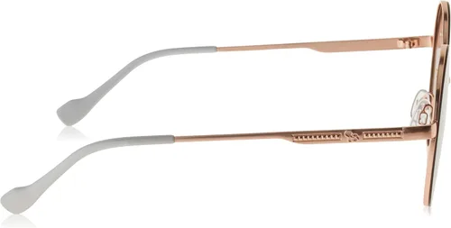 Vista 6 de Jessica Simpson Women's J6222 Vintage Metal Round Sunglasses