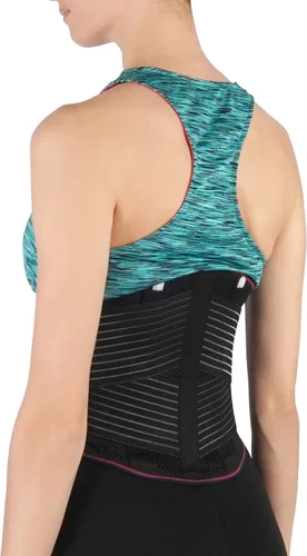 Vista 2 de SOLES Corsé lumbosacro – Soporte de neopreno ajustable – Corsé para ayudar a aliviar el dolor de espalda, apoyar la fuerza del núcleo – Promueve