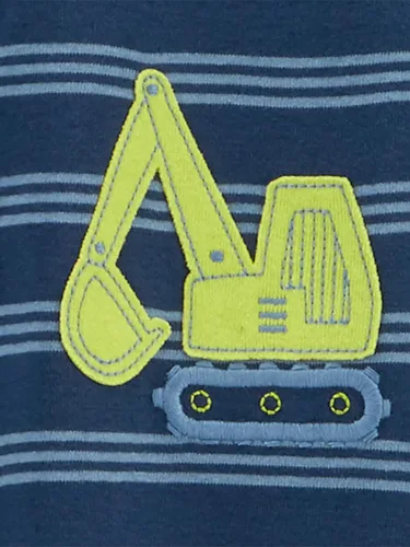 Vista 21 de Simple Joys by Carter's Pijama de algodón sin pies de ajuste cómodo para niños (3 unidades)