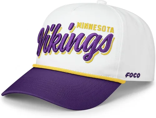 Vista 11 de FOCO Gorra con logotipo del equipo de la NFL para hombre con script Monty