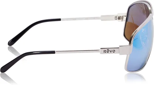 Vista 3 de Revo Unisex Collection Stargazer Aviator Gafas de sol polarizadas, marco cromado