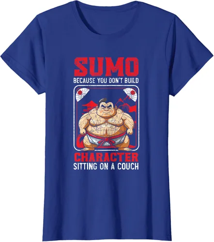 Vista 7 de Sumo Wrestler - Camiseta de lucha libre japonesa de lucha libre de sumo, Negro