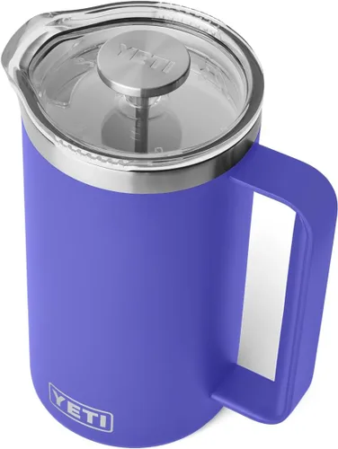 Vista 13 de YETI Rambler - Cafetera de prensa francesa de 34 onzas, color rojo rescate