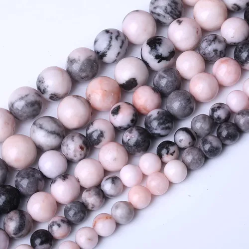 Vista 10 de 90 PIEZAS 4MM Cuentas de Piedra Sangrienta Africana Cuentas de Piedras Preciosas Naturales Redondas para Hacer Joyas DIY Piedra de Energía