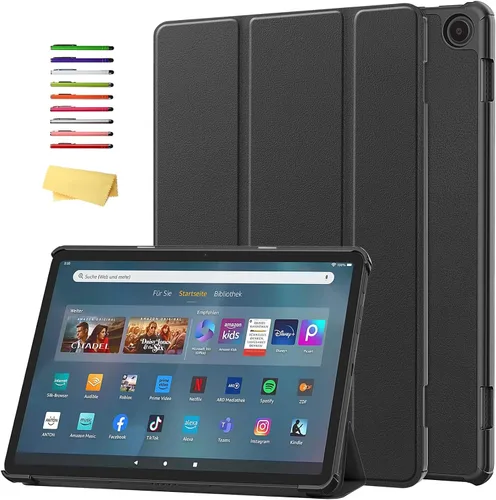 Vista 85 de Funda para Amazon Kindle Fire HD 8 y Fire HD 8 Plus (12ª/10ª generación, versión 2024/2022/2020) de 8 pulgadas, UUcovers con soporte triple