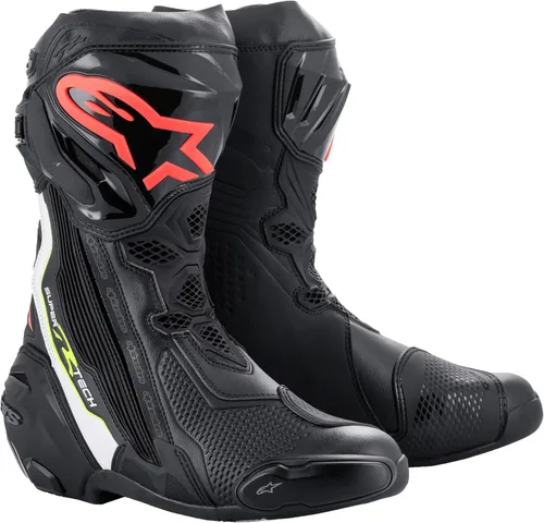 Vista 9 de Botas de carreras para motocicleta Alpinestars Supertech R, certificadas CE de alto rendimiento