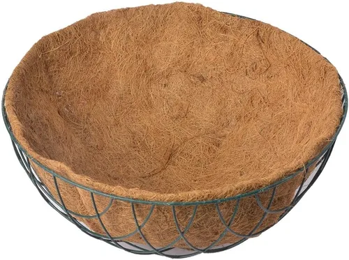 Vista 4 de Joen Forro redondo de repuesto de fibra de coco de 14 pulgadas para cesta colgante (3 piezas)