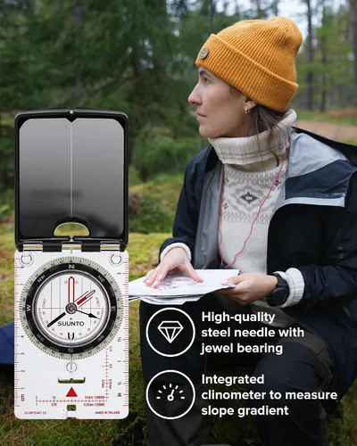 Vista 31 de SUUNTO Brújula MC-2: Brújula de primera línea para profesionales y excursionistas serios
