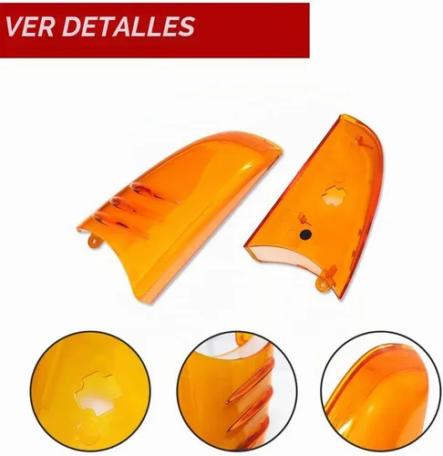 Vista 2 de Para Buick Rainier 2004-2007, Chevrolet Trailblazer GMC Envoy 2002-2009 y Oldsmobile Bravada 2002-2004 Lente ámbar Espejo lateral Luces Vivienda