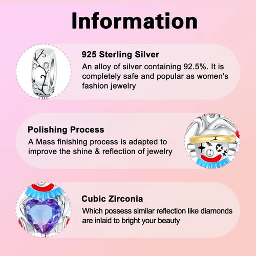 Vista 261 de Abalorios de plata de ley 925 con letras de la A ~ Z, para pulseras, collares, Día de San Valentín, Día de la Madre, joyería regalos para mujeres