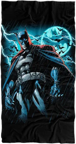 Vista 8 de LOGOVISION Batman Batman Dc - Toalla de playa con licencia oficial de 30 x 60 pulgadas