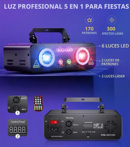 Vista 6 de KeoBin APP DJ Laser Lights Professional - Más de 200 animación RGB 3D