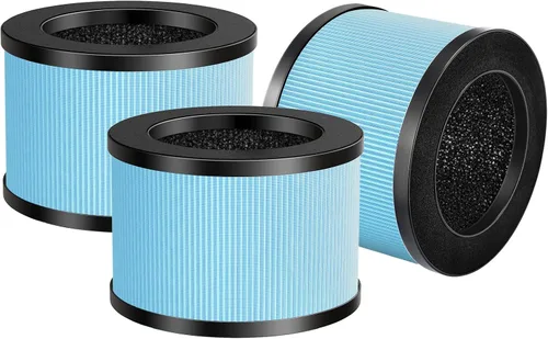 Vista 10 de MK01 Filtro de repuesto HEPA compatible con MK01, MK-06, Tolife TZ-K1, FreAire KN6391, Kloudi DH-JH01, POMORON MJ001H, MJ012H, Intelabe Paquete de 2