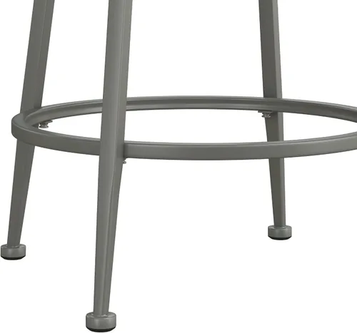 Vista 8 de Hillsdale Hutchinson Taburete giratorio para mostrador, peltre