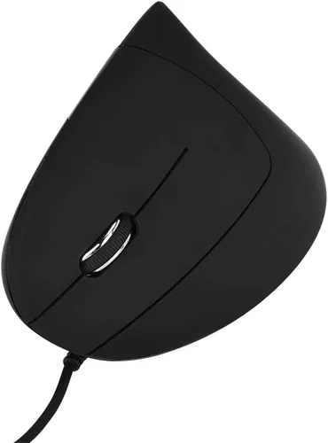 Vista 8 de Ratón ergonómico vertical con cable USB, mouse óptico para zurdos, 3 DPI ajustables 800/1200/1600, 6 botones programables, mouse universal
