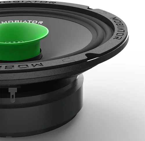 Vista 9 de MB-M65T 6.5" 2-Vía Altavoces coaxiales de audio profesional de rango medio, 360W máx, 4-Ohm, bobina de voz de 1.5", con tweeters tipo bala