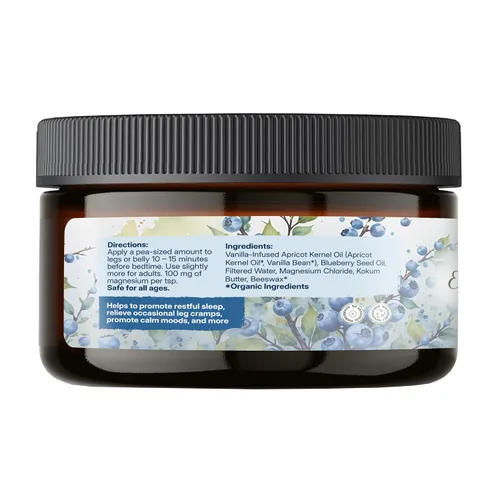 Vista 4 de Earthley Wellness, Loción de magnesio, ganadora del premio Parent's Picks, crema para promover la relajación, el descanso y la recuperación