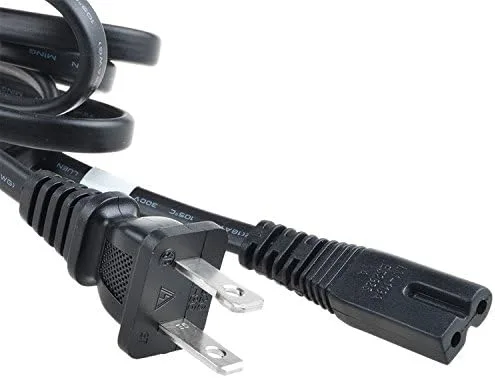 Vista 2 de Accessory USA Cable de alimentación de CA Enchufe de enchufe para Magnavox/Philips WAV0162LW001/22ME360B/F7/22PFL4505D/F7 Reproductor de DVD HDTV