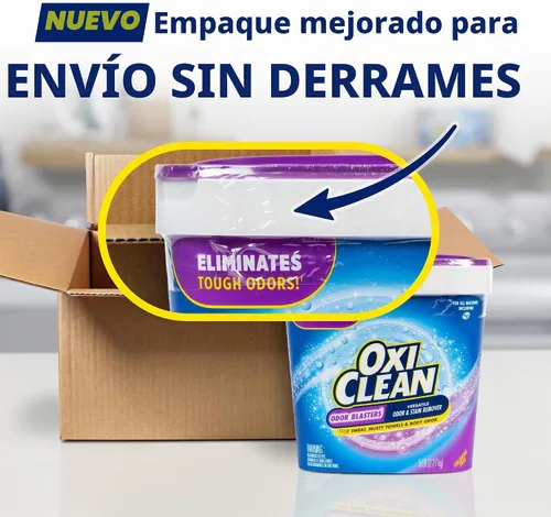 Vista 3 de OxiClean Odor Blasters Polvo versátil removedor de olores y manchas, 5