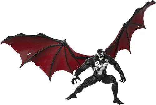 Vista 4 de Marvel Legends Series 60th Anniversary Knull and Venom - Juego de 2 figuras de acción King in Black de 6 pulgadas, 5 accesorios