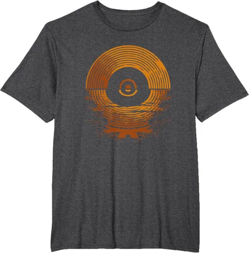 Vista 17 de Vinyl LP Records - Camiseta de vinilo Sunset Negro