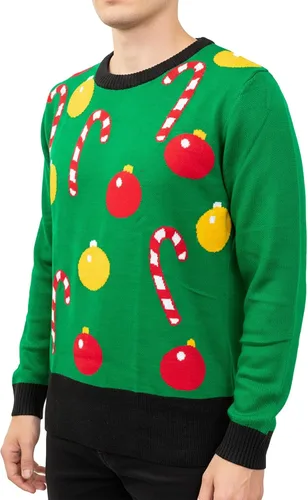 Vista 2 de Forum Novelties Suéter navideño para hombre y adulto