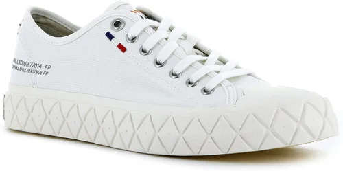 Vista 2 de PALLADIUM Zapatillas bajas para hombre, blanco estrella