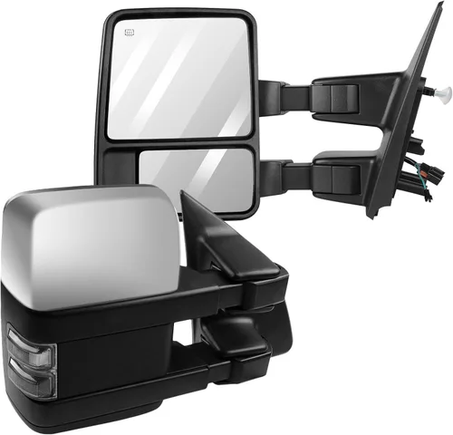 Vista 19 de Espejos de remolque aptos para Ford 1999-2007 para F250 para F350 para F450 para F550 Super Duty Truck 2000-2005 para Ford para espejos de remolque