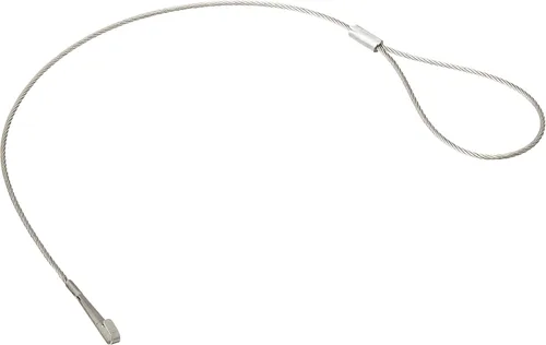 Vista 4 de National Hardware N109-009 - Tirador de cable de cierre de puerta, color blanco (paquete de 2)