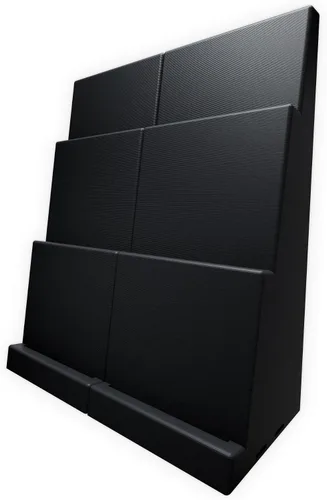 Vista 7 de EnderToys Soporte de exhibición para tarjetas Toploader (paquete de 2) (negro) - Para tarjetas comerciales y deportivas