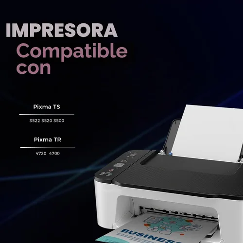 Vista 2 de Cartuchos de tinta negra PG-275XL para Canon Ink 275 1BK para 275XL