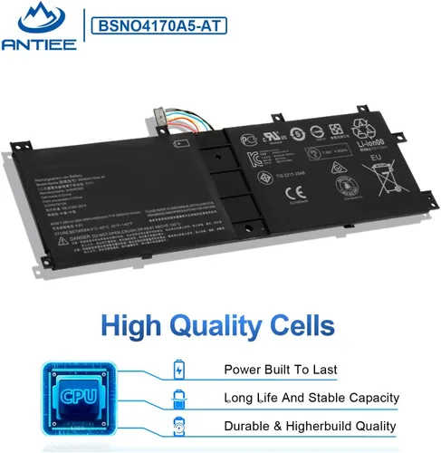 Vista 4 de ANTIEE BSNO4170A5-AT 5B10L68713 - Batería para portátil Lenovo Ideapad Miix 510-12ISK 80U1 510-12IKB 80XE 520-12IKB 20M3 20M4 81CG, Miix 5 pro