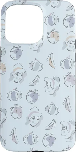 Vista 31 de Disney Carcasa para iPhone 17, diseño de acuarela de Cenicienta, color azul
