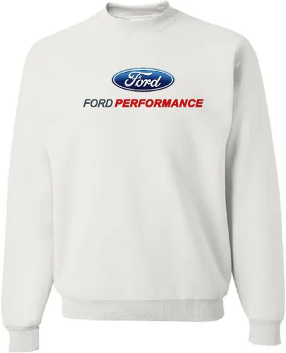 Vista 4 de Tee Hunt Ford Performance Sudadera con cuello redondo Ford Mustang GT ST Racing