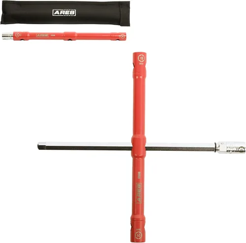 Vista 11 de ARES 70092 - Llave deslizante de 4 vías - Llave deslizante ajustable que proporciona un apalancamiento superior - Se pliega para un almacenamiento