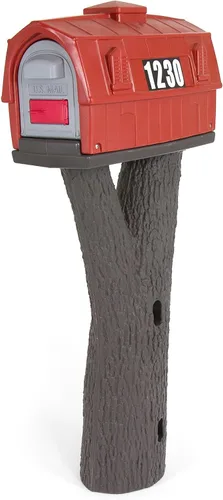 Vista 11 de Simplay3 USPS T4 - Cubierta para buzón y poste XL con construcción duradera de doble pared, diseño resistente a la intemperie, color negro