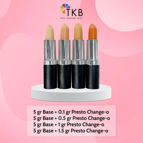 Vista 10 de TKB - Líquido labial Presto Change-o Magic Color Aditivo de color, color de labios único, transformación de labios, vegano, sin gluten ni crueldad