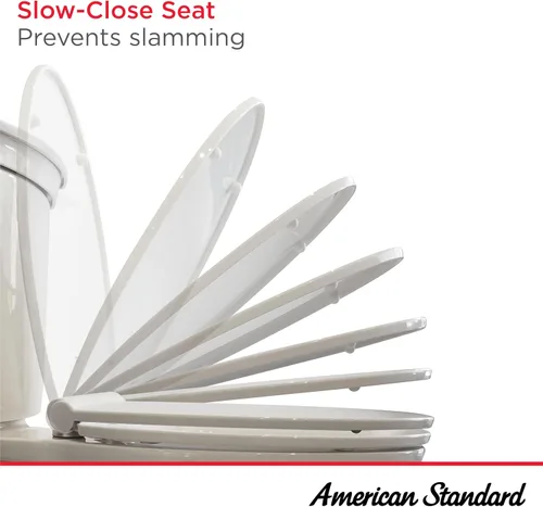 Vista 4 de American Standard 5024B65G.020 ASIENTO DE LUJO TRANSICIONAL RD WHT, Blanco