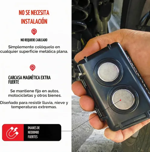 Vista 3 de SPY SPOT GL320MG 4G LTE Mini GPS Tracker con estuche magnético impermeable