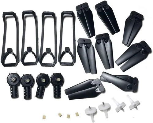 Vista 5 de Ajuste para K3 E99 y PRO Mini RC Drone Accesorio para E99 y K3 Pro RC Quadcopter Motor Gear Accesorio Brazo Motor Motor con Base Kit de piezas