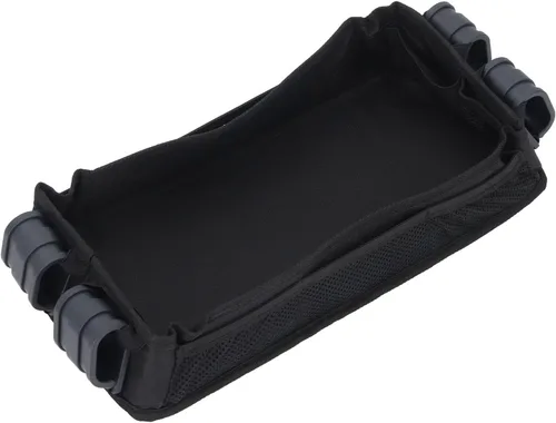 Vista 7 de Fdit Wagon Stroller Tray, Multifunctional Snack Plate Accessory for Kids, NonSlip Cup Holders for Easy Installation and Removal (L)