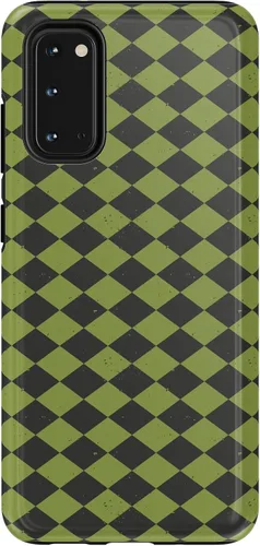 Vista 410 de Casely Funda para Galaxy S9 Postura de cadáver Yoga de esqueleto Diseño protector delgado esencial de doble capa