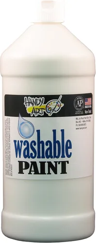 Vista 18 de Handy Art Pintura lavable de 16 onzas, color negro