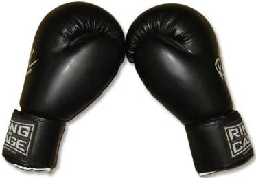 Vista 2 de R2C - Guantes de boxeo de 16 onzas para Muay Thai, MMA, Kickboxing, Boxeo, Krav MAGA, Cardio Aeróbico