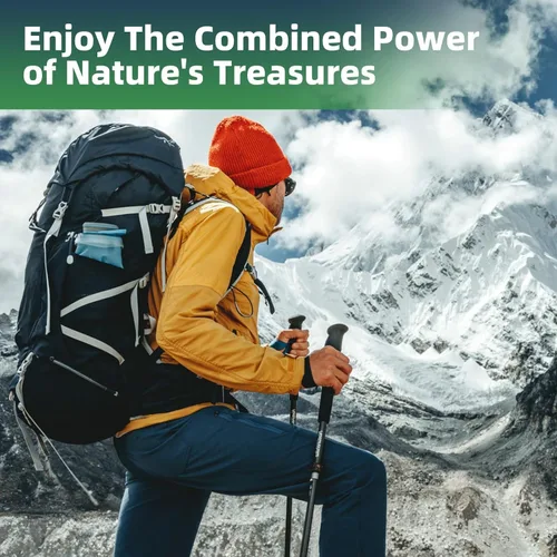 Vista 9 de Shilajit para hombres, paquete de musgo marino y shilajit, suplementos todo en 1 con coenzima Q10, semilla negra, ashwagandha, taurina, bardana