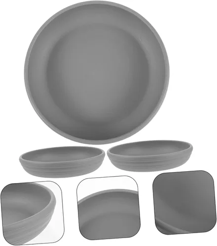 Vista 9 de GANAZONO Juego de platillos redondos de plástico para plantas, bandejas impermeables para plantas