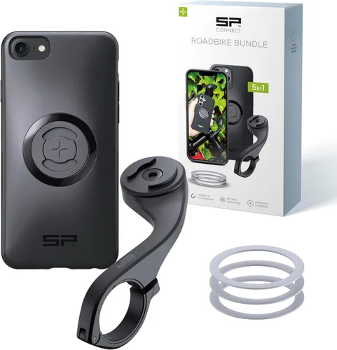 Vista 10 de SP CONNECT Paquete de bicicleta de carretera SPC+ Compatible con iPhone 11 Pro/XS/X Negro